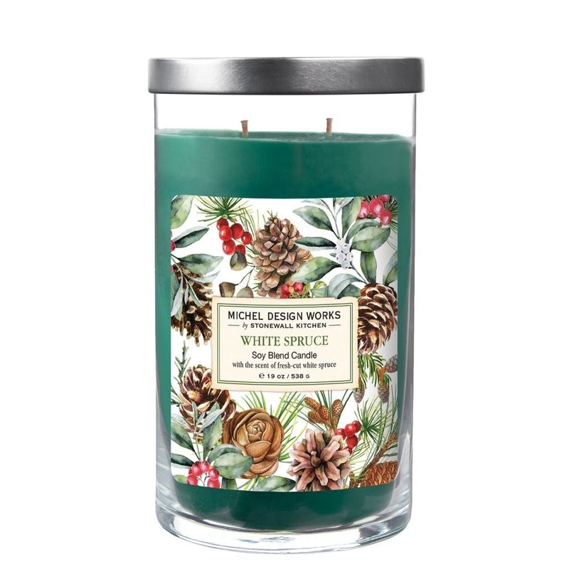 19oz CANDLE WHITE SPRUCE