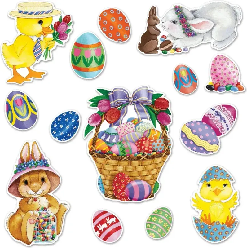 14CT CUTOUTS EASTER