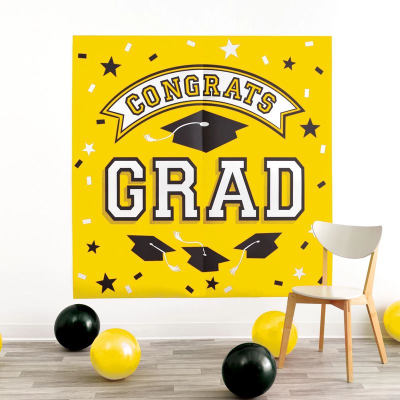 BACKDROP GRAD YELLOW