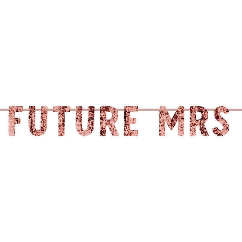 Future Mrs. Sequin Banner