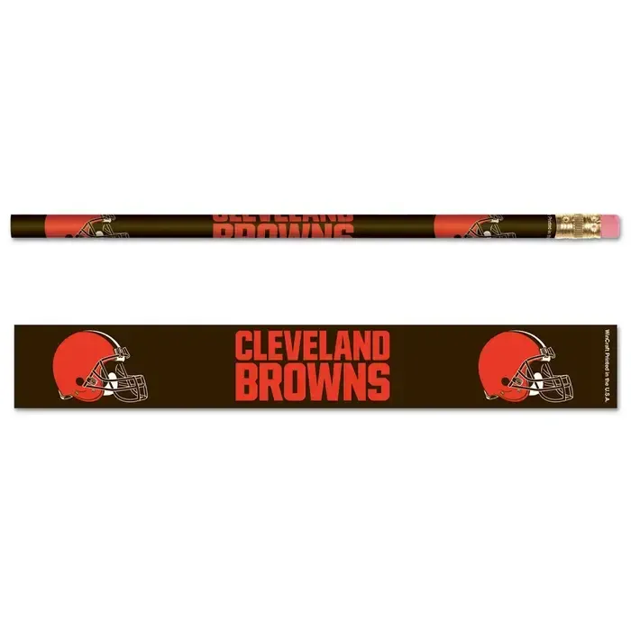 6CT PENCILS BROWNS HELMET
