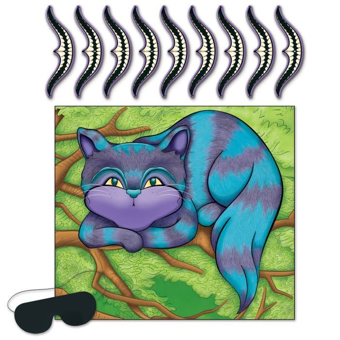 Pin The Smile On The Cheshire Cat Game