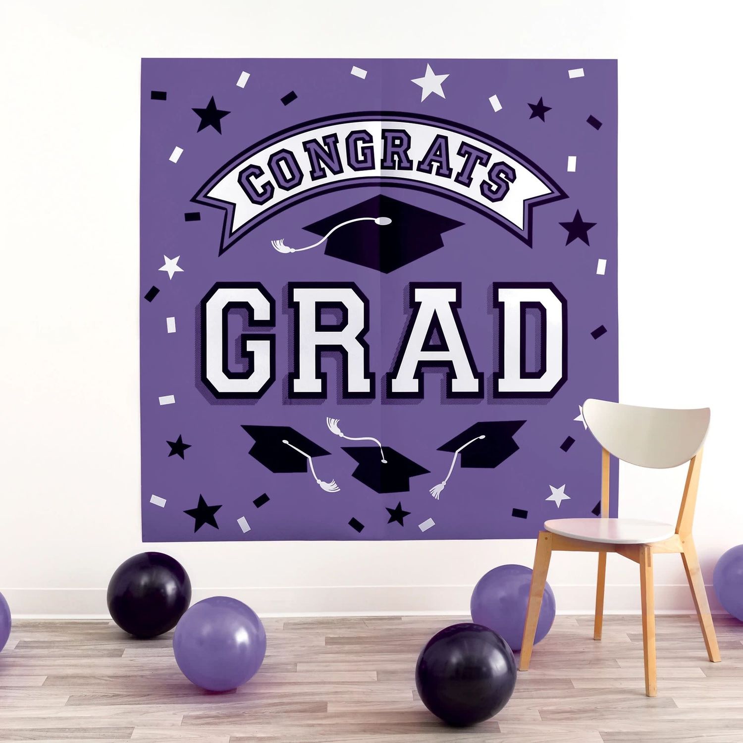 BACKDROP GRAD PURPLE