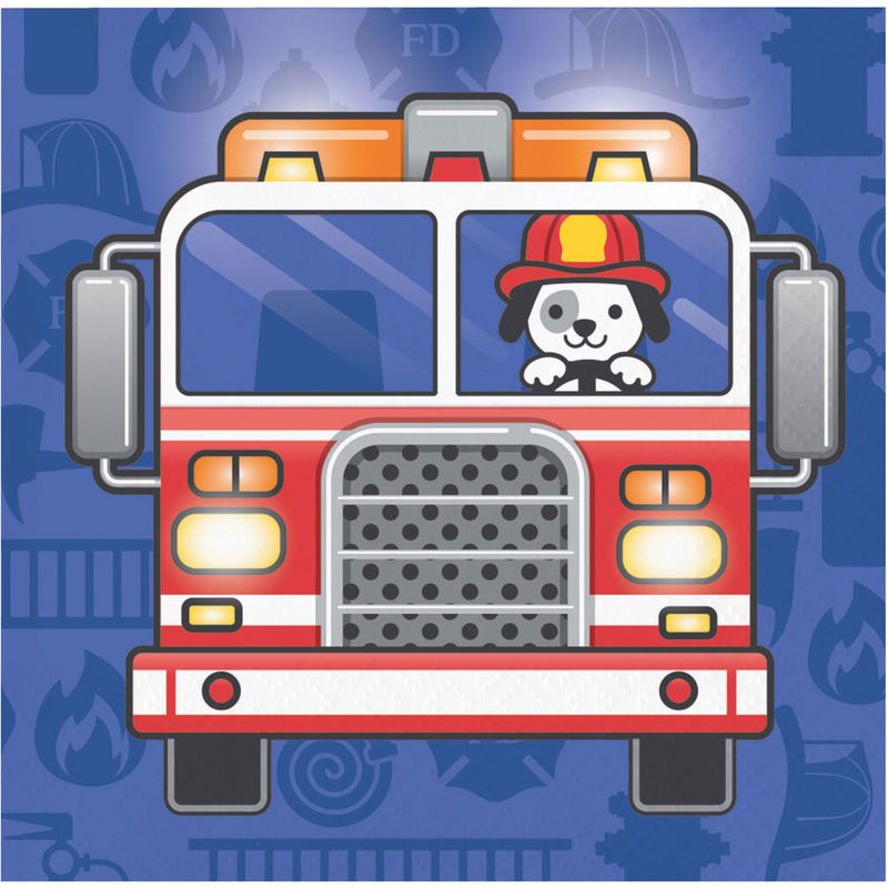 16CT BEV FLAMING FIRE TRUCK