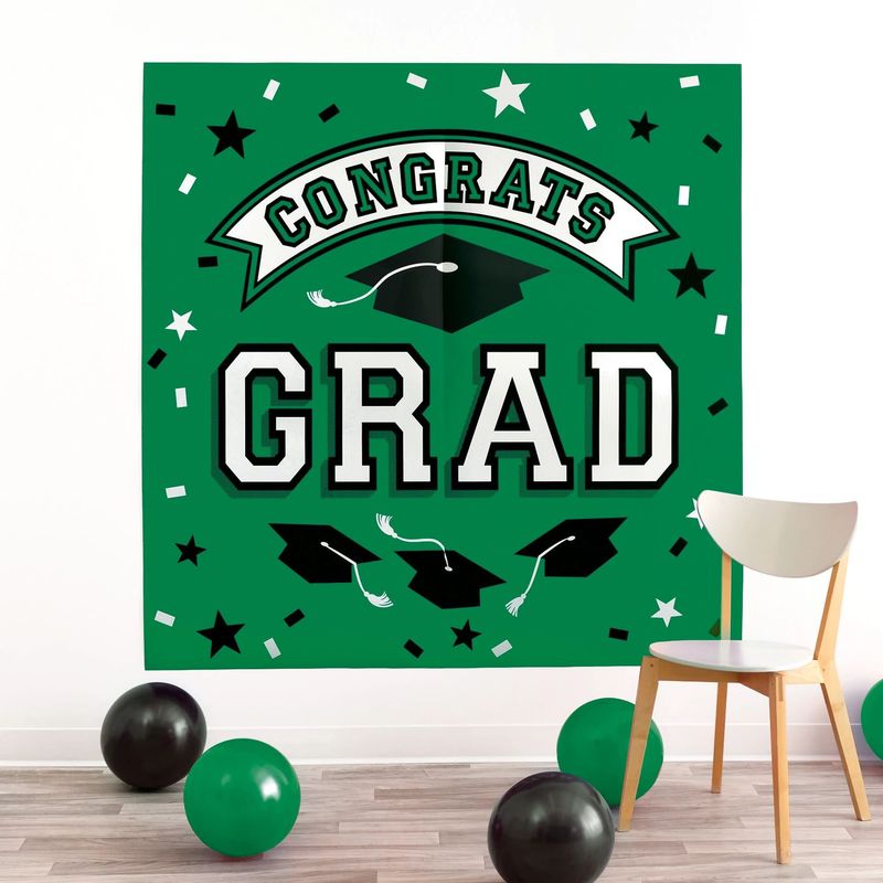 BACKDROP GRAD GREEN