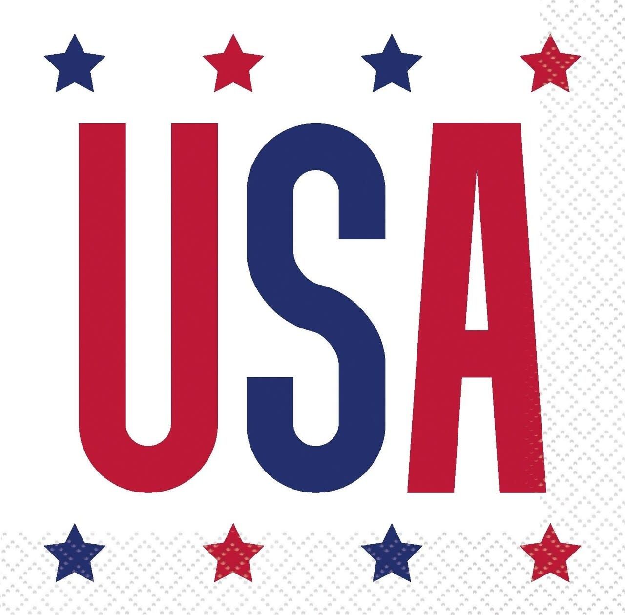 16CT BEV PEPPY PATRIOTIC USA