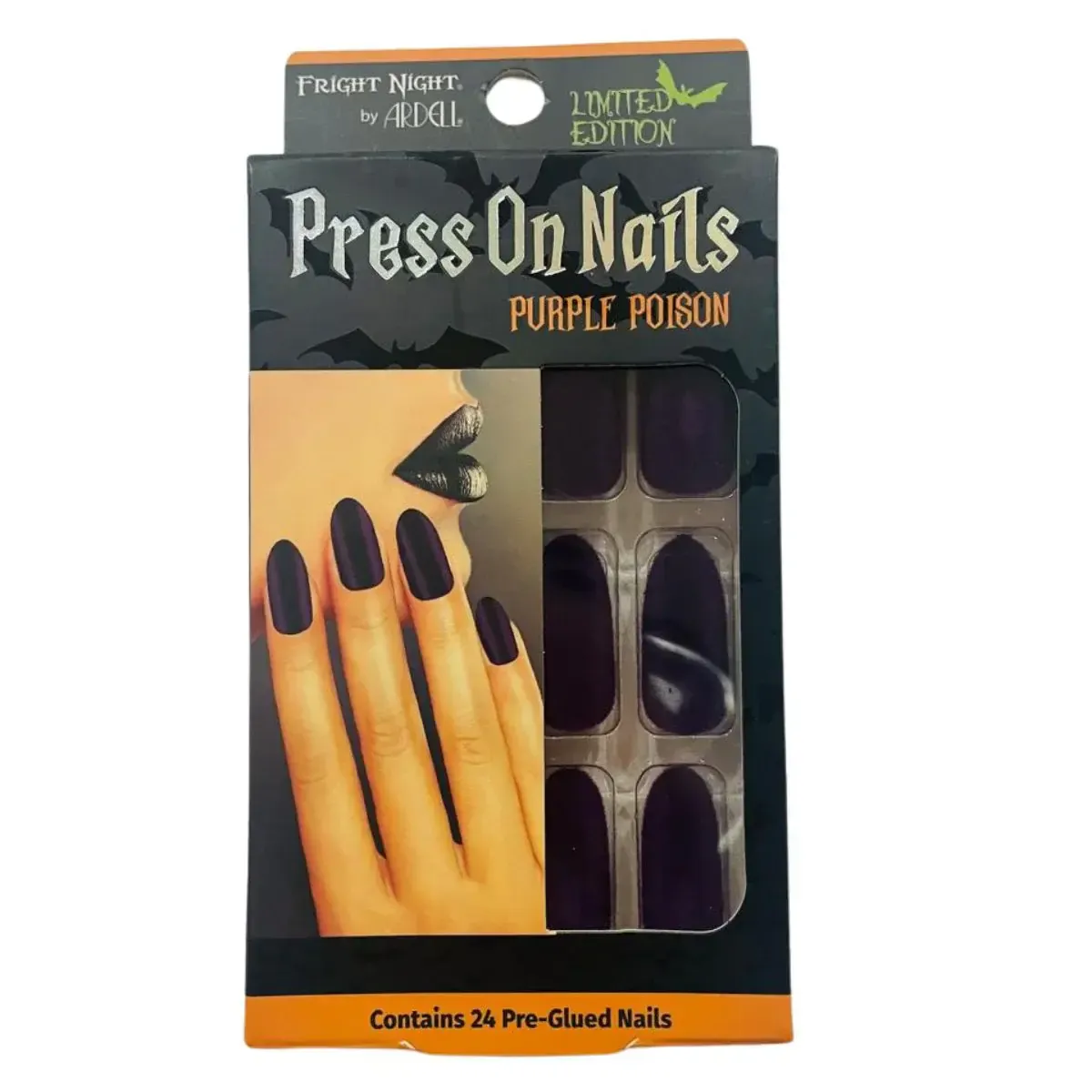 PRESS ON NAILS PURPLE POISON