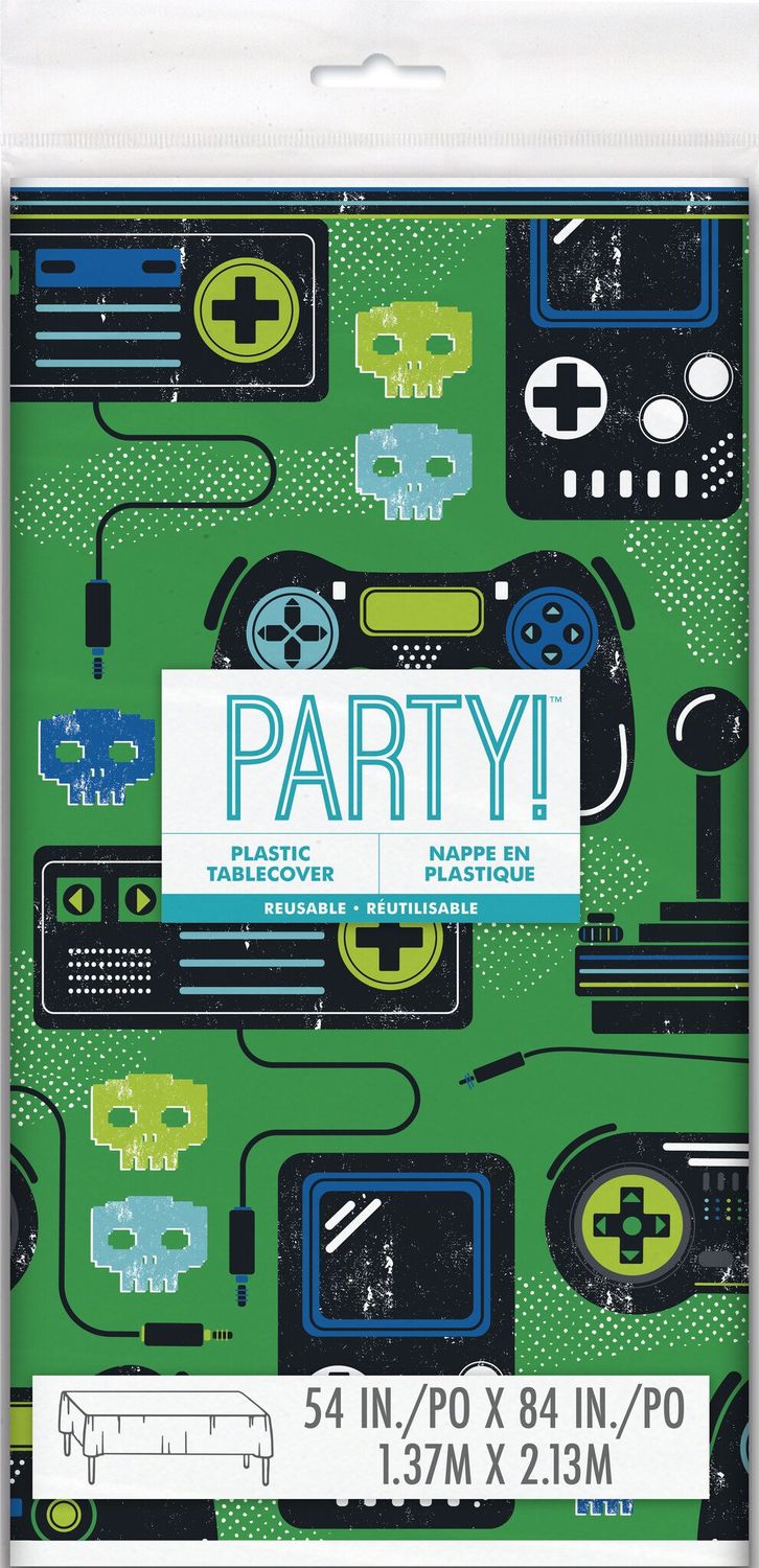 TABLE COVER GAMER BIRTHDAY