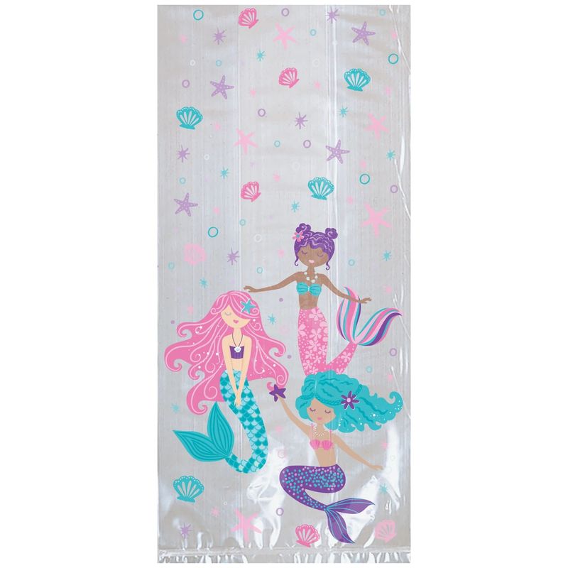 16ct Shimmering Mermaids Treat Bags