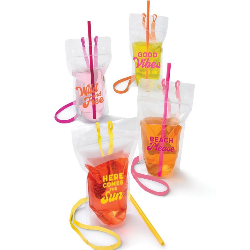 12CT DRINKWARE POUCHES SUMMER