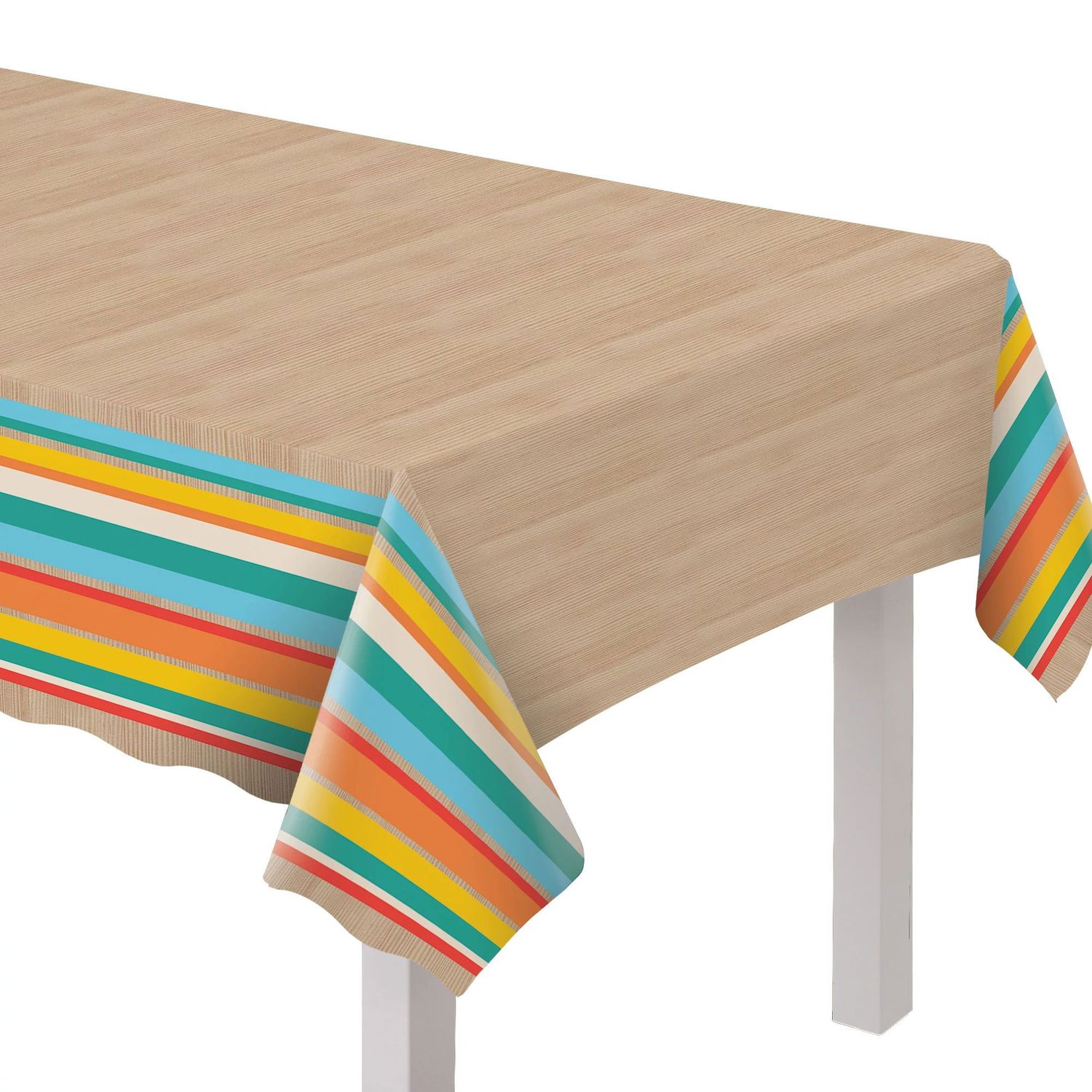 3CT TABLE COVER BEACH LIFE