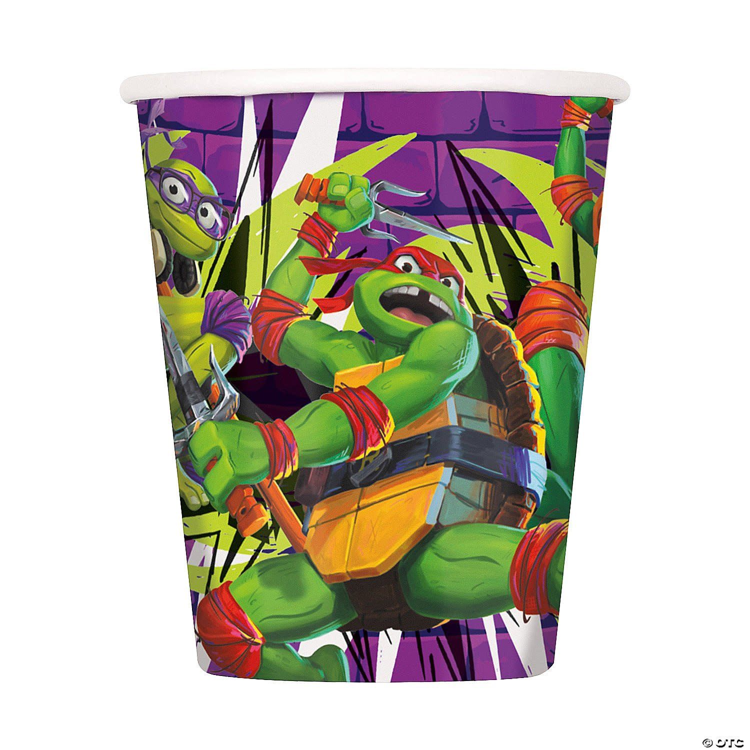 8CT 9oz CUP TMNT MUTANT MAYHEM