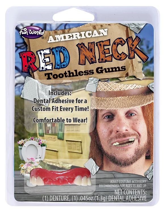 RED NECK TOOTLESS GUMS