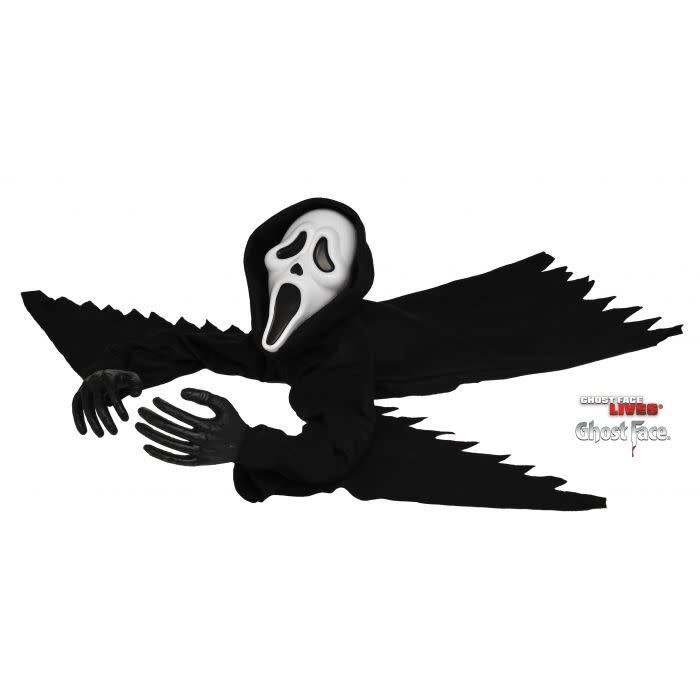 32in CRAWLING AND MOANING GHOST FACE