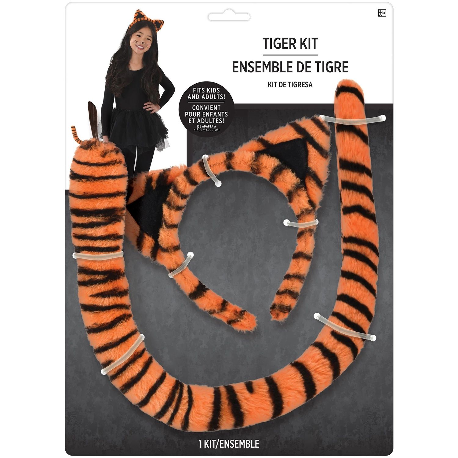 TIGER KIT EAR AND TAIL
