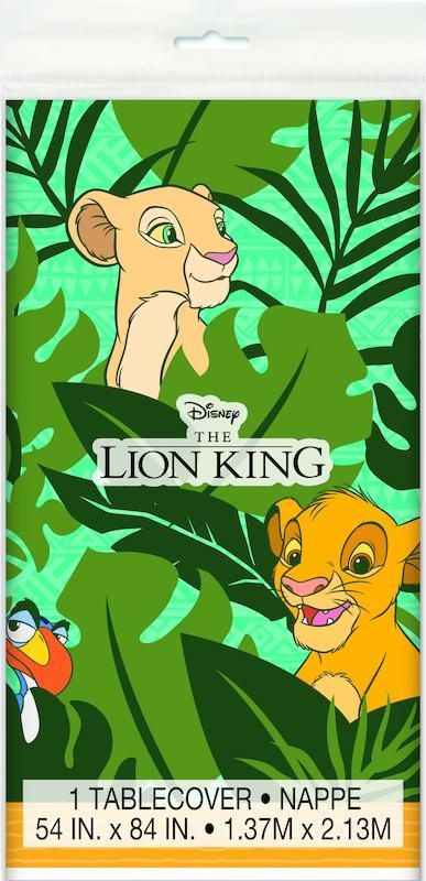 54inX84in TABLE COVER LION KING