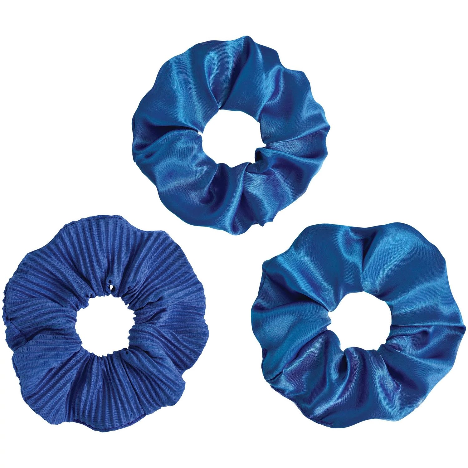 Scrunchies - Blue-3ct