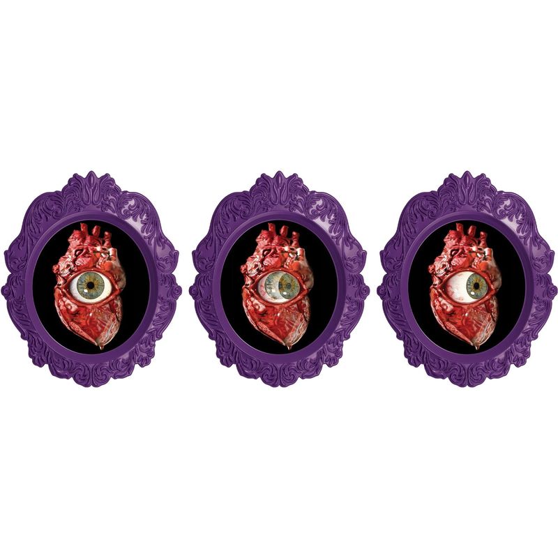 Dark Academia Heart Hanging Lenticular