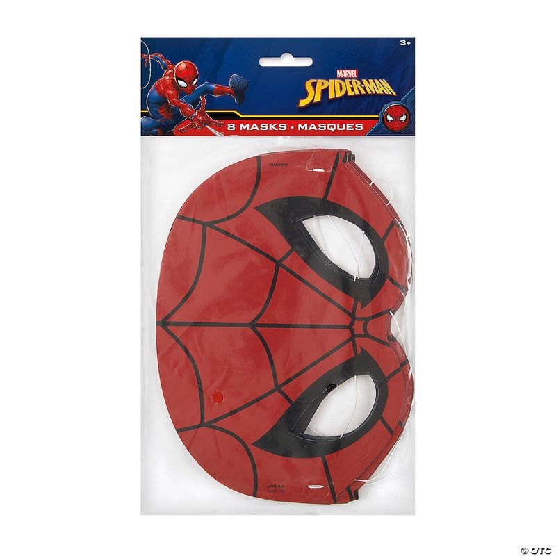 8CT MASKS SPIDER-MAN