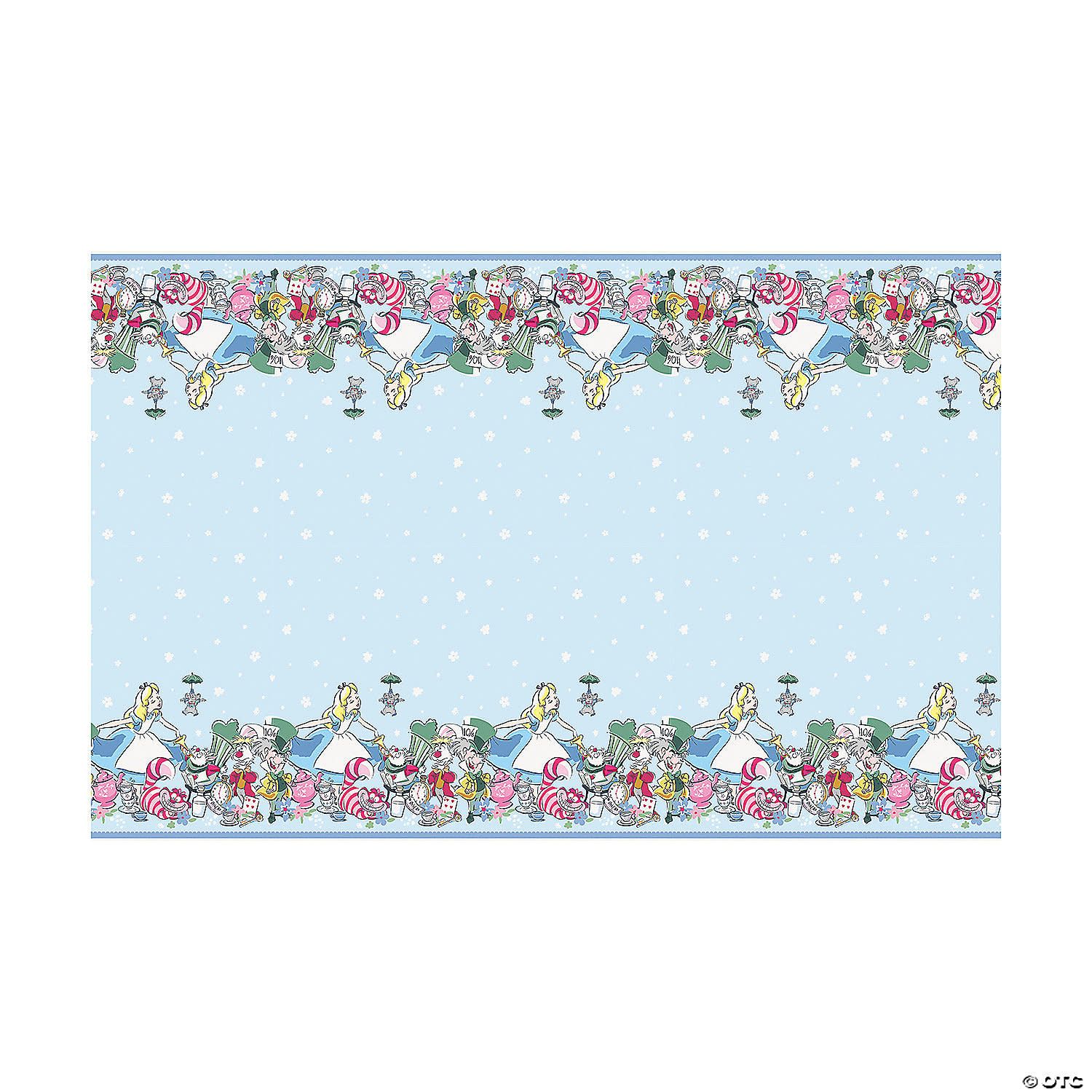 54inX84in TABLE COVER ALICE IN WONDERLAND