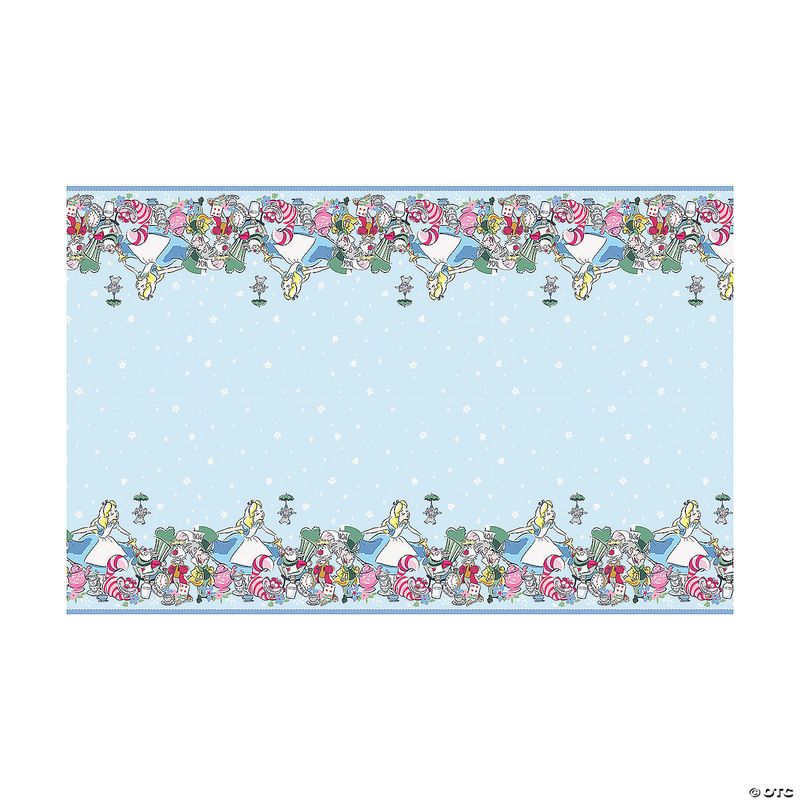 54inX84in TABLE COVER ALICE IN WONDERLAND