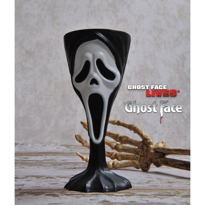 GHOST FACE DRINKING GOBLET