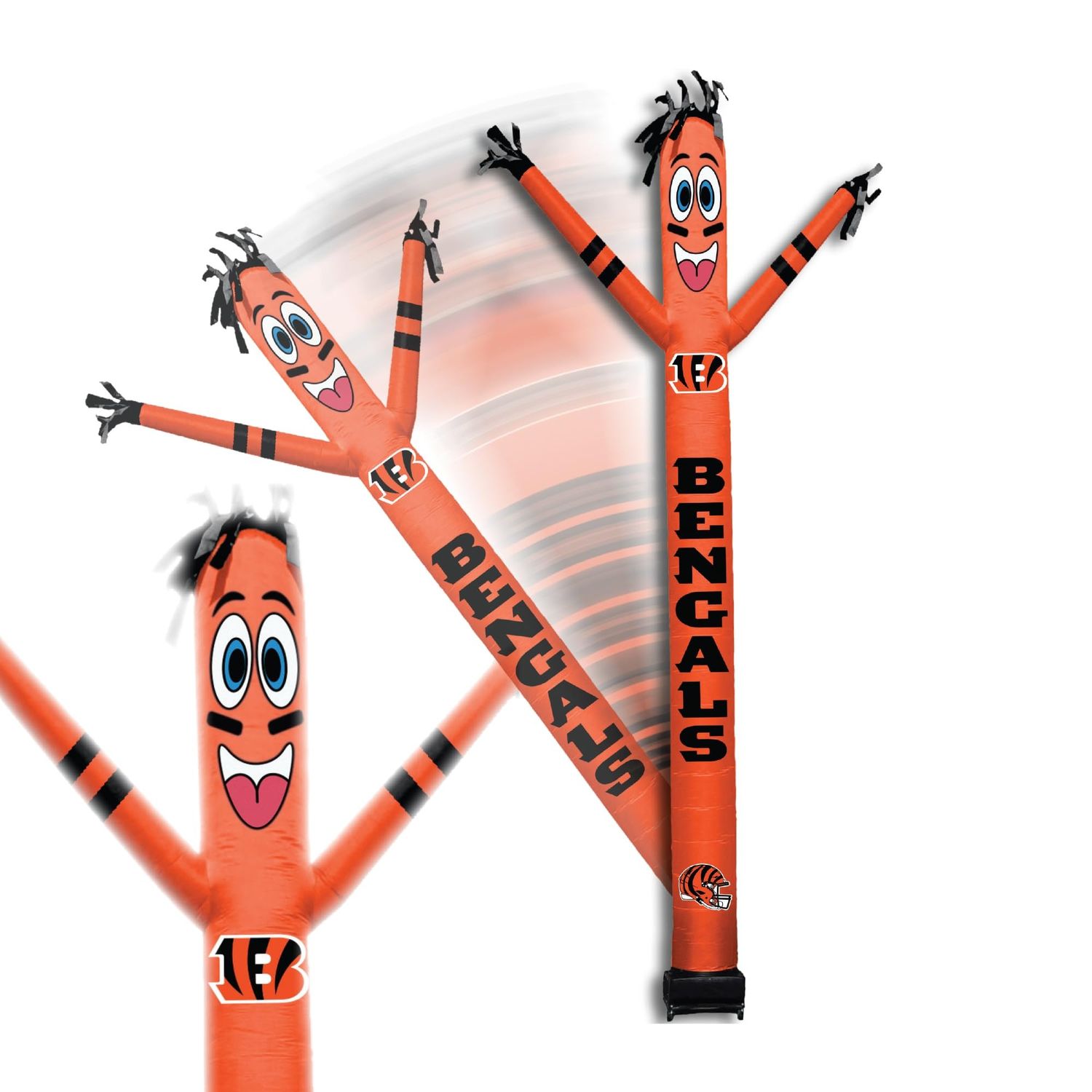 INFLATABLE CRAZY  WAVY GUY BENGALS