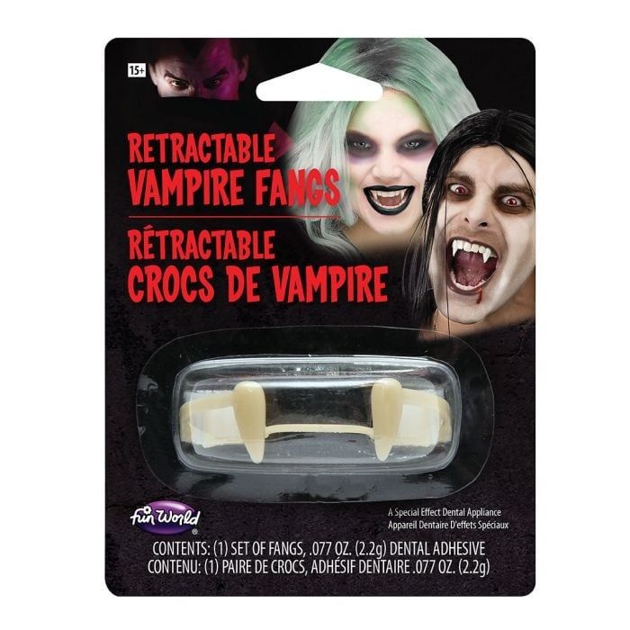 RETRACTABLE VAMPIRE FANGS