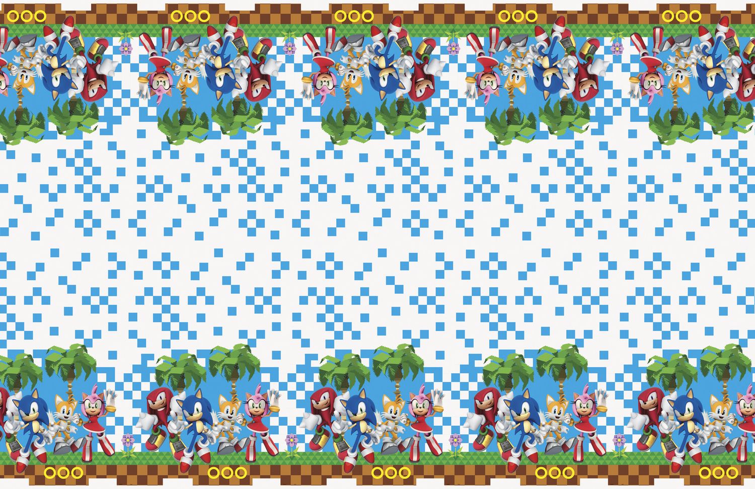 54inX84in TABLE COVER SONIC THE HEDGEHOG