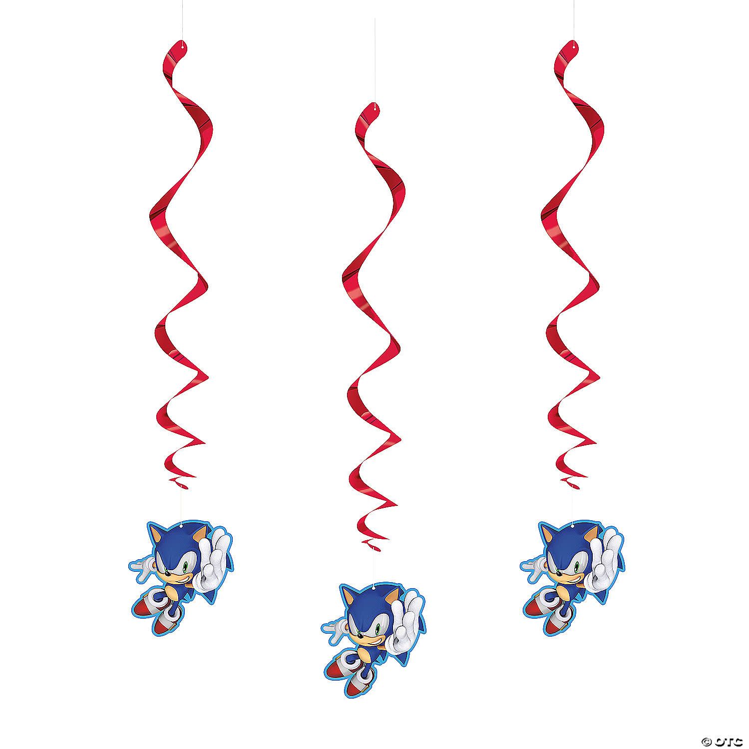 3CT SWIRLS SONIC THE HEDGEHOG