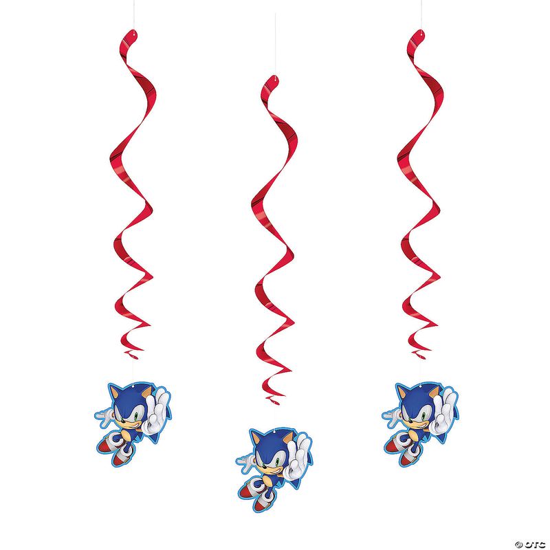 3CT SWIRLS SONIC THE HEDGEHOG