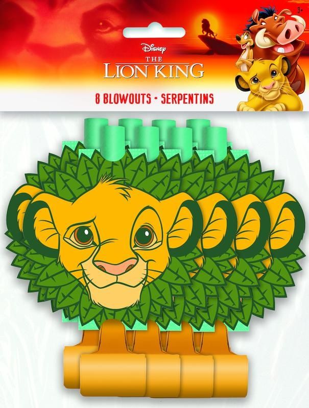 8CT BLOW LION KING