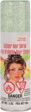 GLITTER HAIR SPRAY GREEN