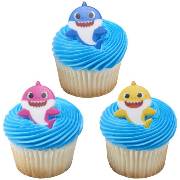 12CT RINGS BABY SHARK