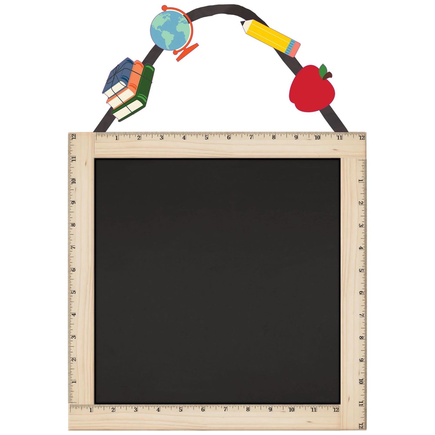 Hanging Ruler Chalkboard Sign