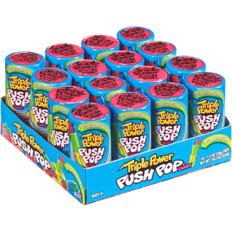 Triple Power Push Pop