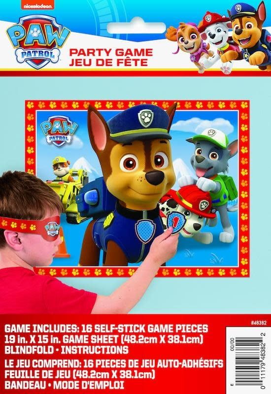 PARTY GAME PAW PATROL