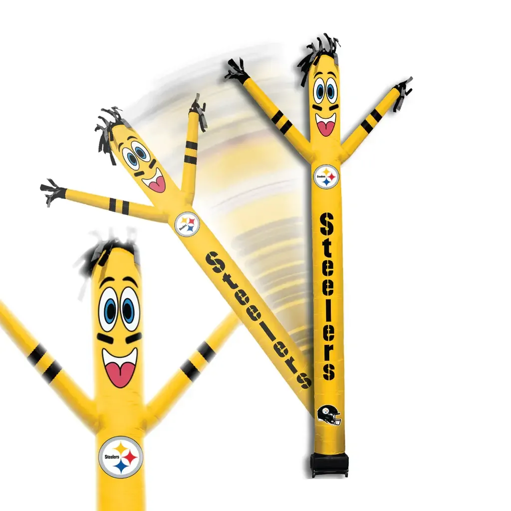 INFLATABLE CRAZY  WAVY GUY STEELERS