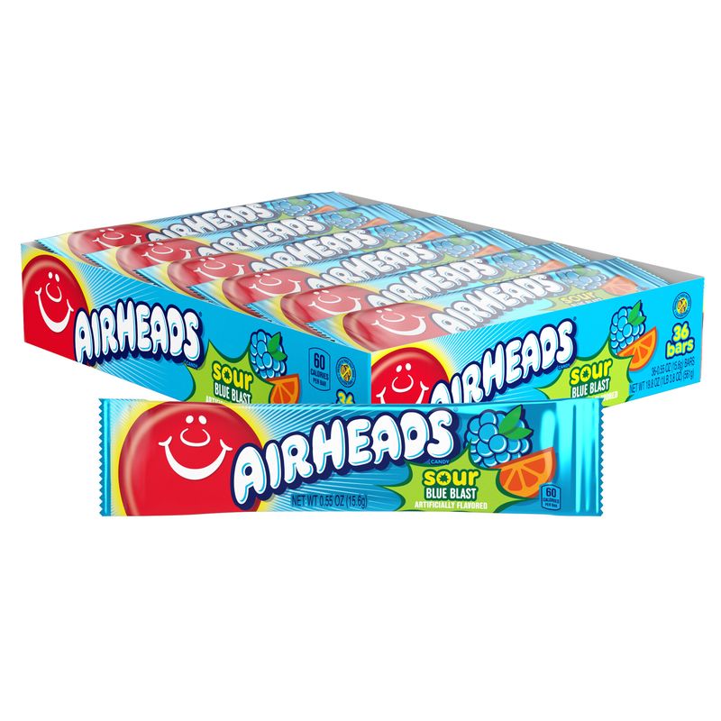 36ct Airheads - Blue Blast Sour