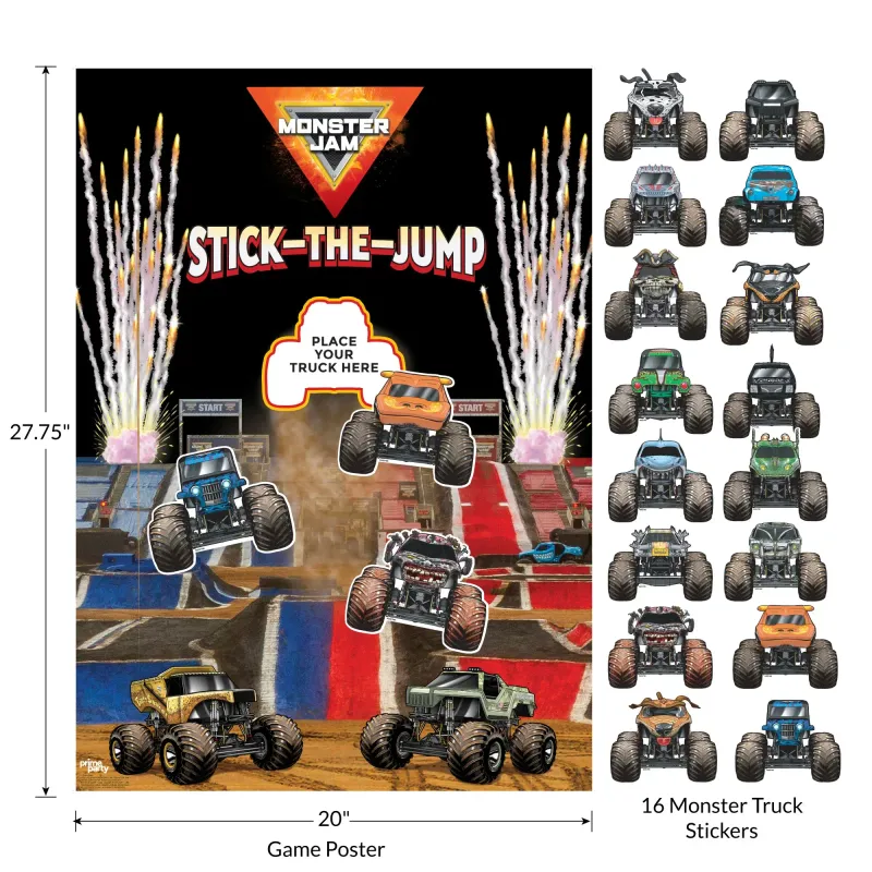 GAME STICK THE JUMP MONSTER JAM