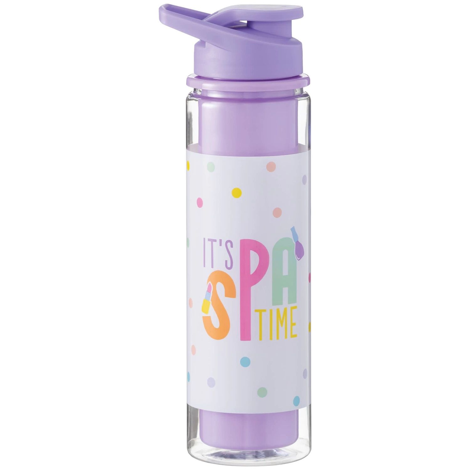 Spa Party Plastic Water Bottle