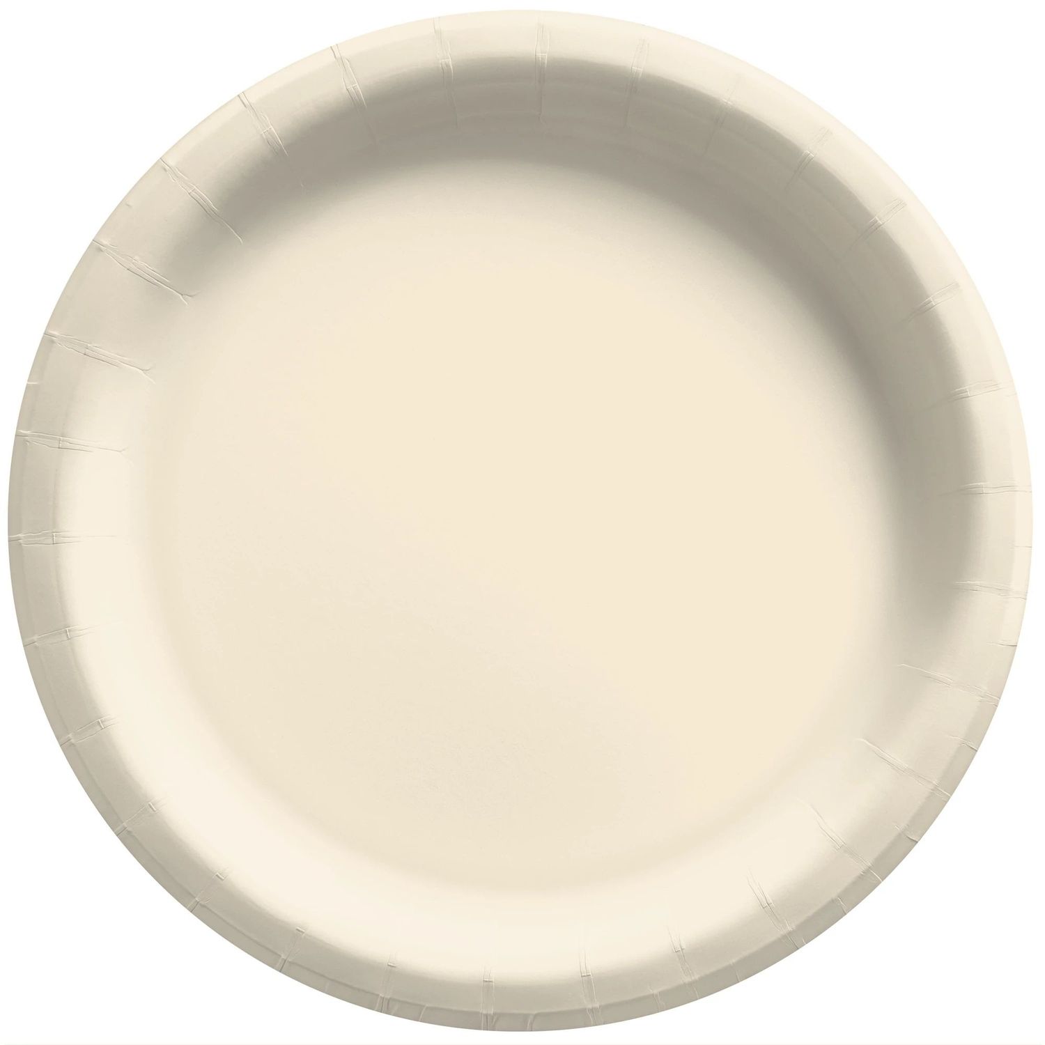 20ct Paper Plates Vanilla