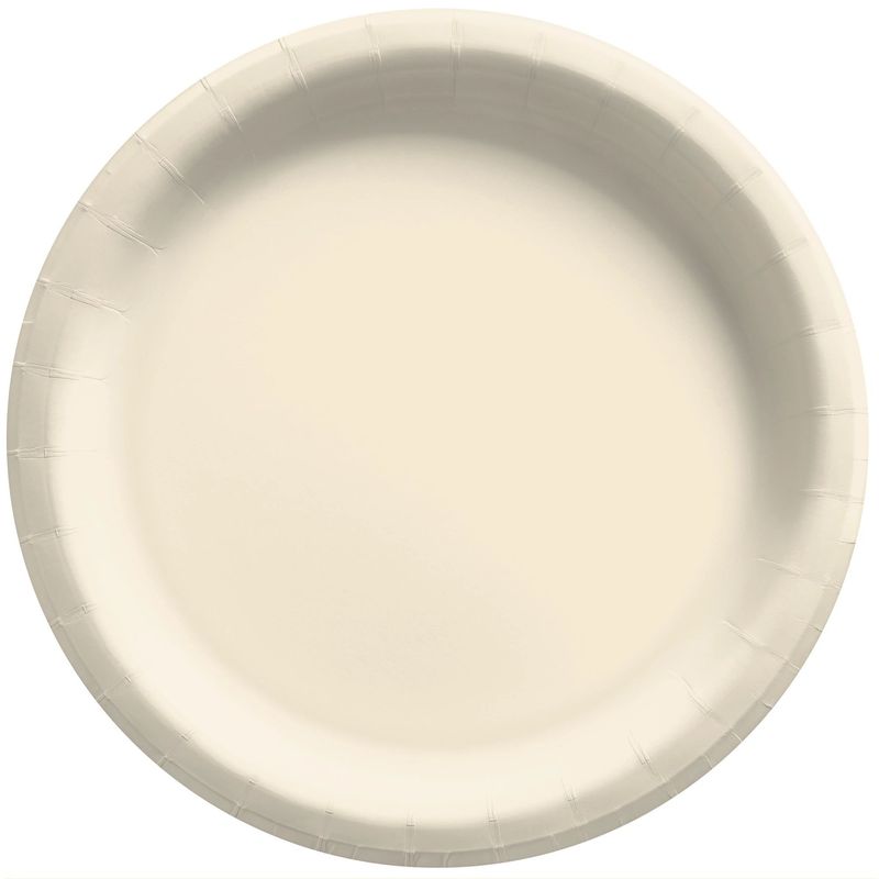 20ct Paper Plates Vanilla
