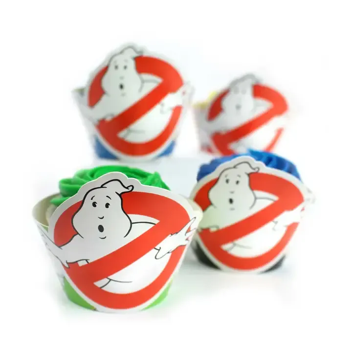 12CT CUPCAKE WRAPPER GHOSTBUSTERS