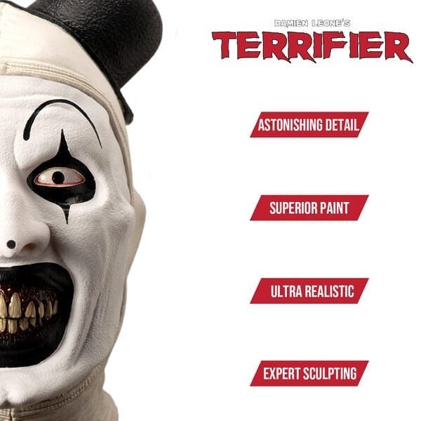 Terrifier 3 - Latex Mask - Art Clean