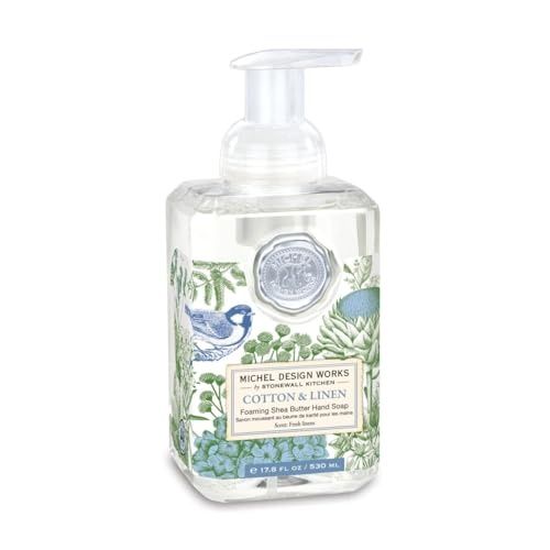 COTTON AND LINEN FOAMING SOAP