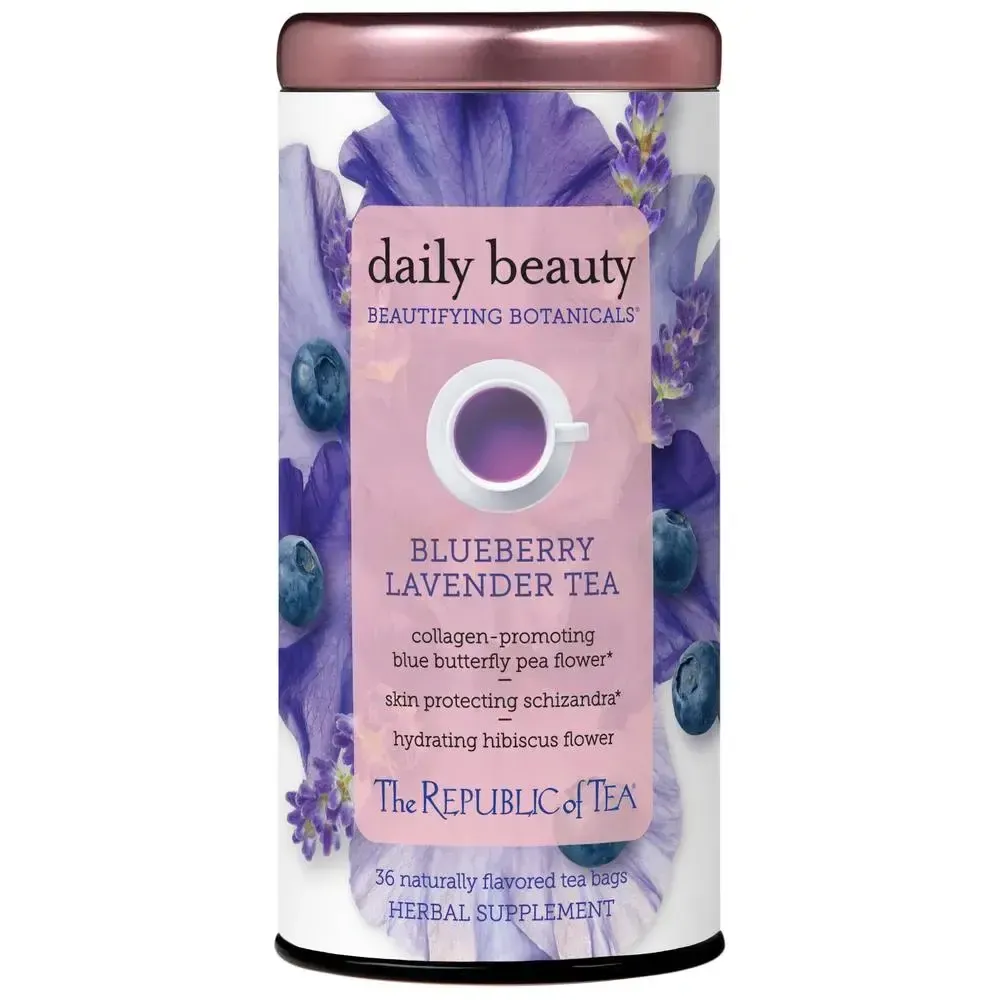 REPUBLIC OF TEA DAILY BEAUTY BLUEBERRY LAVENDER TEA