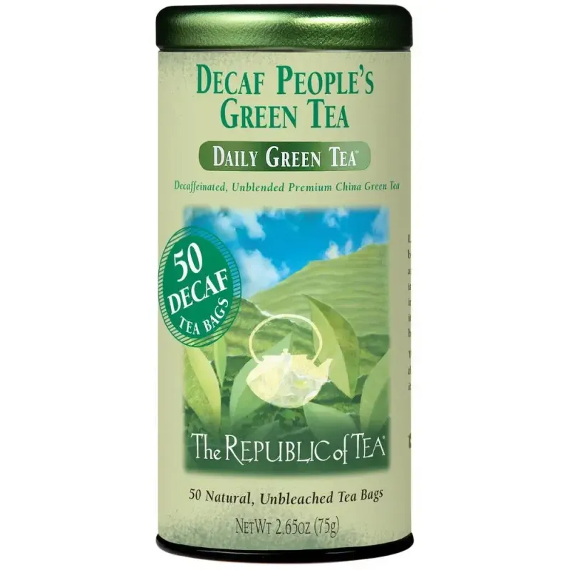 REPUBLIC OF TEA DECAF PEOPLE'S GREEN