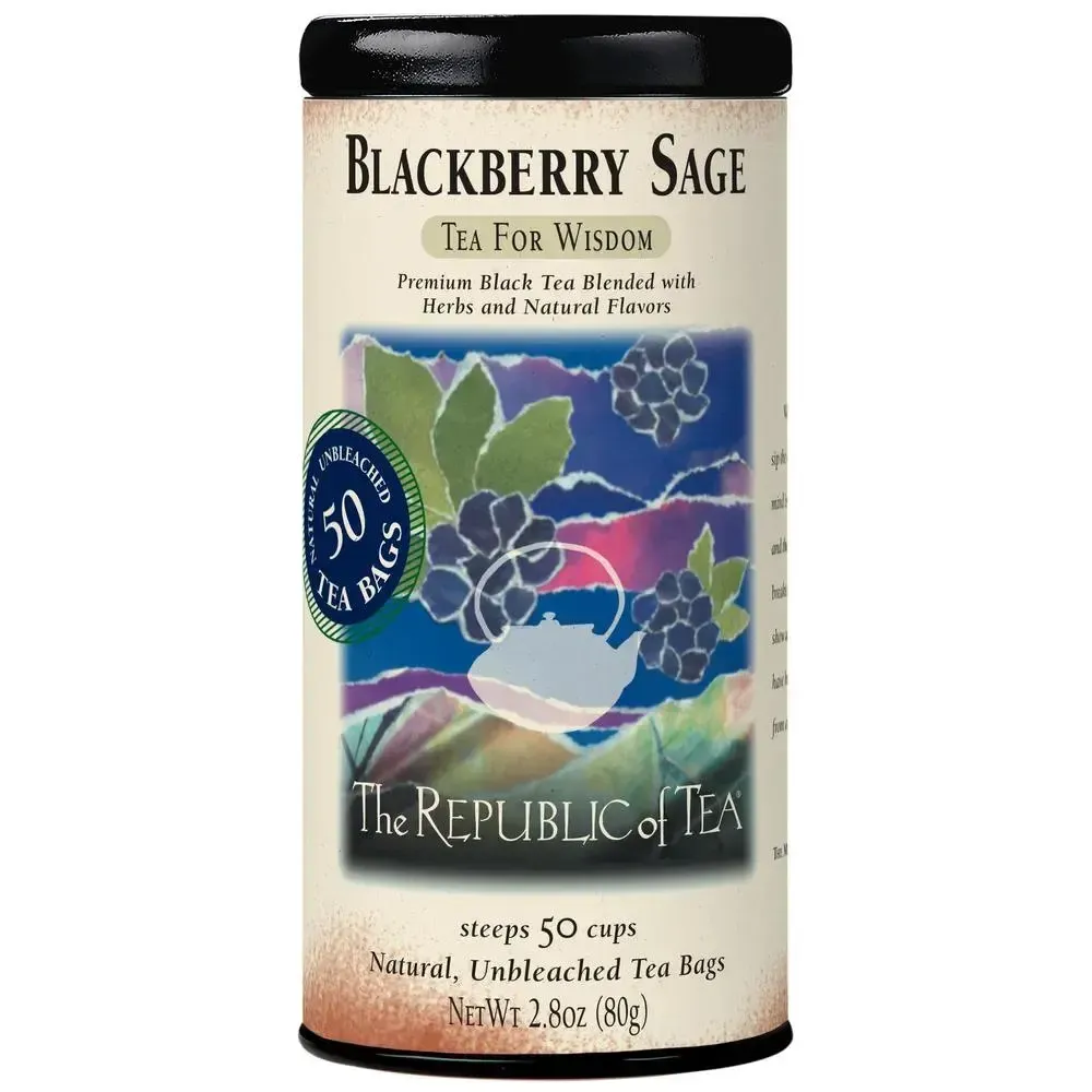 REPUBLIC OF TEA BLACKBERRY SAGE BLACK