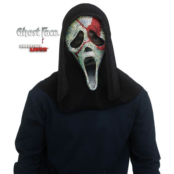 GHOST FACE MASK BLING BLOODY